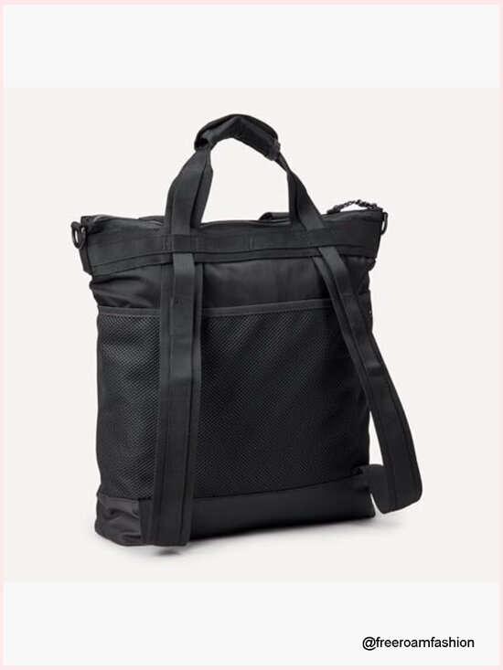 Convertible Nylon Backpack Tote Adjustable Straps Unisex Adult One Size main image 4